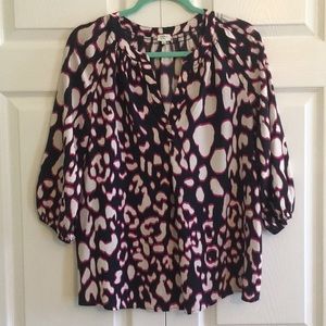 VGUC Crown & Ivy blouse size M